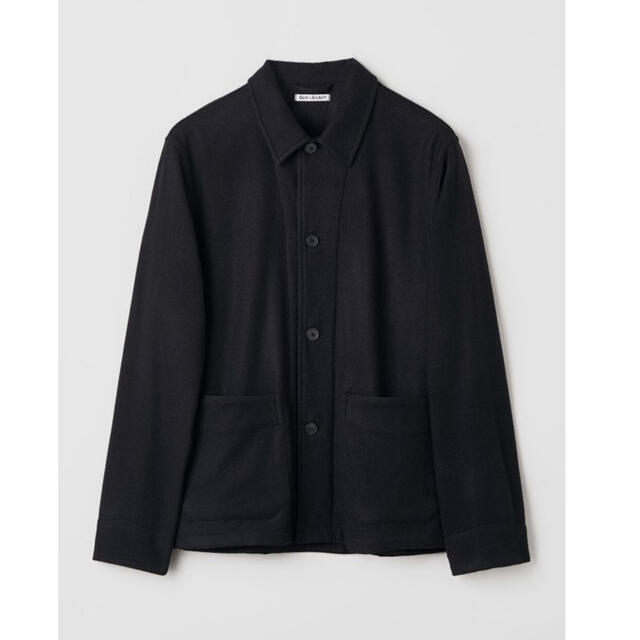 OUR LEGACY ARCHIVE BOX JACKET BLACK WOOL