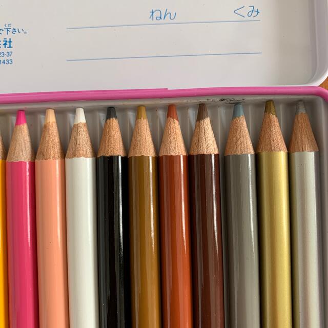 三菱(ミツビシ)の三菱24色　色鉛筆 エンタメ/ホビーのアート用品(色鉛筆)の商品写真