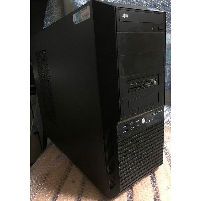 Galleria改ⅣゲーミングPC 71号機 Core i7 SSD HDDPC/タブレット