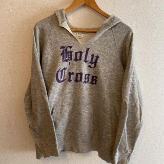 チャンピオン(Champion)の90s champion vintage パーカー　染み込みプリント(パーカー)