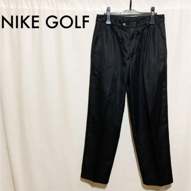 NIKE(ナイキ)の【極美品】NIKE GOLF ナイキゴルフ トラウザーパンツ ブラック スポーツ/アウトドアのゴルフ(ウエア)の商品写真