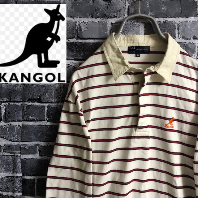 KANGOL(カンゴール)のラガーシャツ カンゴール スポーツ ボーダー メンズのトップス(ポロシャツ)の商品写真