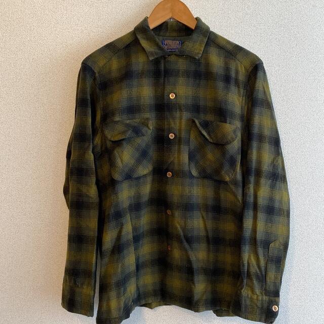 シャツvintage pendleton フランネルシャツ　flannel サイズM