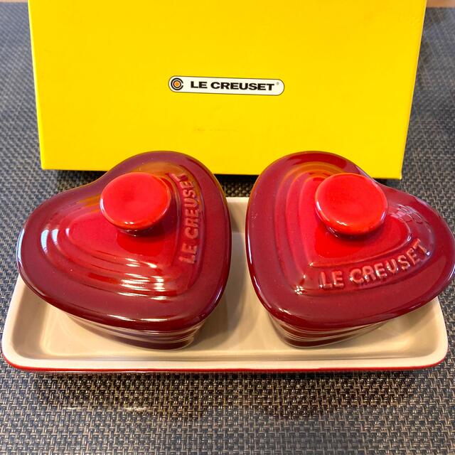 LE CREUSET(ルクルーゼ)の【新品・未使用】Le Creusetル・クルーゼ　ココット皿 インテリア/住まい/日用品のキッチン/食器(食器)の商品写真