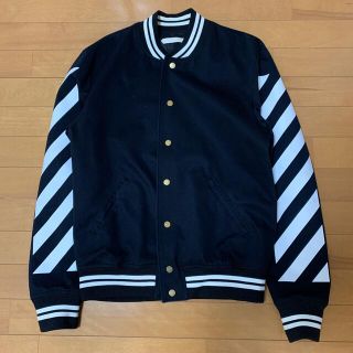 OFF-WHITE オフホワイト スタジャン ジャケット ジャンパー KK619