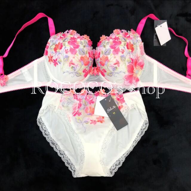 ワコールサルート♡33G♡おとめ座♡p-upブラF80&ノーマルLL