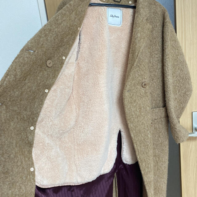 Lily Brown(リリーブラウン)のリリーブラウン　ロングコート レディースのジャケット/アウター(ロングコート)の商品写真