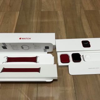 アップルウォッチ(Apple Watch)のApple Watch series6 44mm PRODUCT RED GPS(腕時計(デジタル))