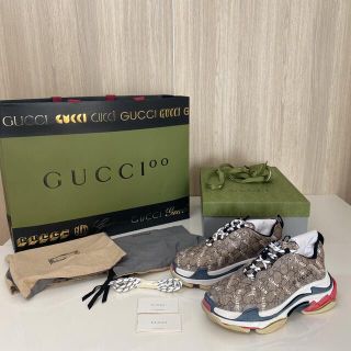 グッチ(Gucci)のGUCCI BALENCIAGA コラボ トリプルS 41(スニーカー)