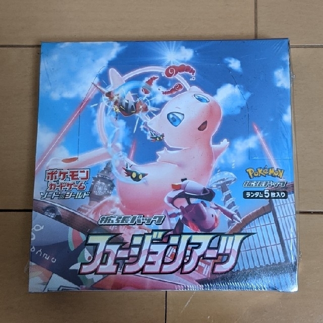 【新品未開封・シュリンク付き】ポケモンカード　フュージョンアーツ1box