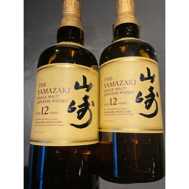 山崎12年 700ml ２本セット 新品未開封 箱なし サントリー