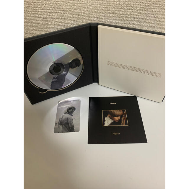 テミン(SHINee)  Press It -1集　CD 韓国