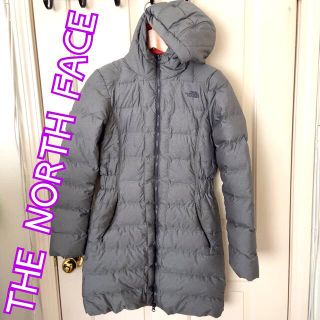 ザノースフェイス(THE NORTH FACE)のノースフェイス　THE NORTH FACE ロングダウン　ジャケット　グレー(ダウンジャケット)