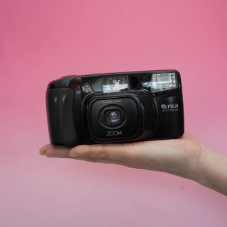 フジフイルム(富士フイルム)の【完動品】フィルムカメラ Fuji zoom Cardia 200(フィルムカメラ)