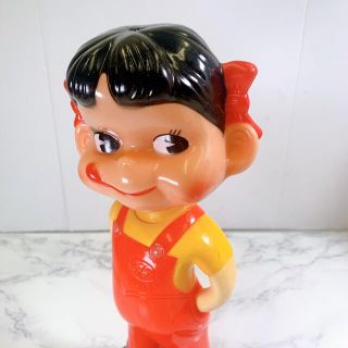 即納-96時間限定 ペコちゃん 首振り人形 不二家 昭和レトロ 非売品