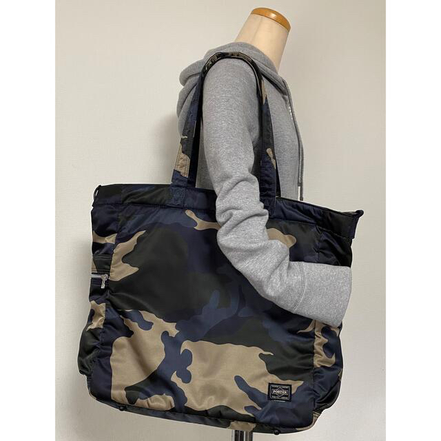 PORTER/限定/トート/バッグ/2way/ショルダー/迷彩/カモ/タンカー