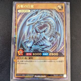 コナミ(KONAMI)の遊戯王　ラッシュデュエル　青眼の白龍（ブルーアイズ・ホワイトドラゴン）(シングルカード)