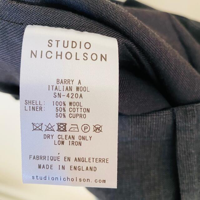 STUDIO NICHOLSON スタジオニコルソン ツイストプリーツパンツ 定番