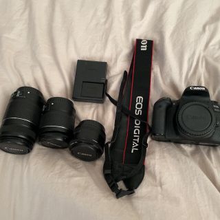 キヤノン(Canon)の金ちゃん様専用　　　　Canon キャノン EOS9000D カメラセット(デジタル一眼)