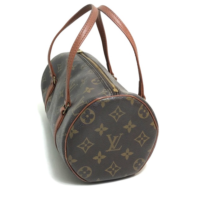 ルイヴィトン LOUIS VUITTON パピヨン26 旧型 M51366 モノグラム 筒型 ハンドバッグ モノグラムキャンバス ブラウン