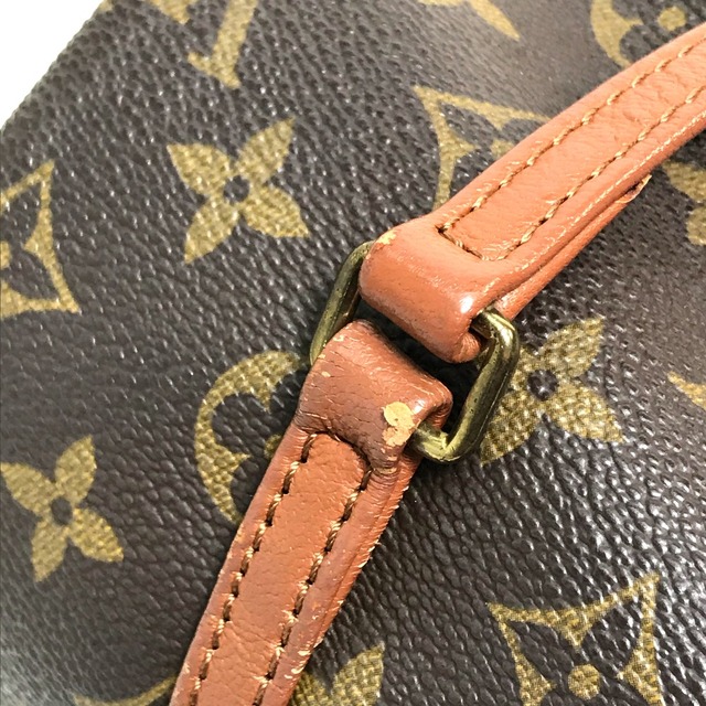 ルイヴィトン LOUIS VUITTON パピヨン26 旧型 M51366 モノグラム 筒型 ハンドバッグ モノグラムキャンバス ブラウン