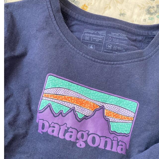 patagonia(パタゴニア)のチャコユウママ様専用🎀パタゴニアPatagonia裏起毛ロゴスエット M レディースのトップス(トレーナー/スウェット)の商品写真