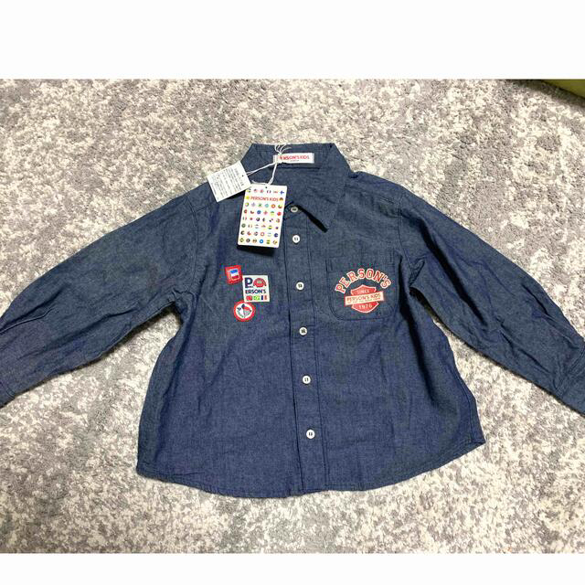 PERSON'S KIDS(パーソンズキッズ)のお値下げしました。PERSON S KIDS シャツ　110センチ キッズ/ベビー/マタニティのキッズ服男の子用(90cm~)(その他)の商品写真