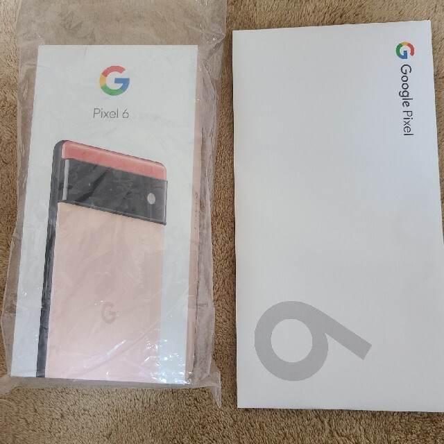 Pixel6 Kinda Coral 128GB 新品未開封スマートフォン/携帯電話