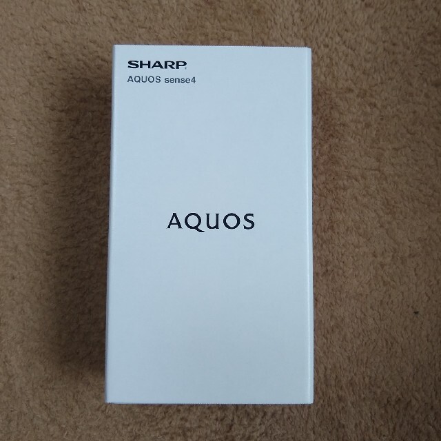 【新品未使用】SHARP AQUOS sense4 シルバー SH-M15