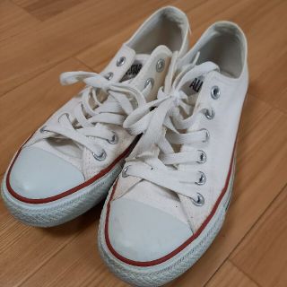 コンバース(CONVERSE)のマラドーナ様専用　コンバース　オールスター　24,5cm　白(スニーカー)