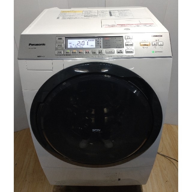 【大注目】 Panasonic - ドラム式洗濯機　ジェット乾燥　パナソニック　10キロ　スピンダンシング　エコナビ 洗濯機