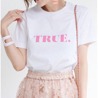 チェスティ(Chesty)のオブリ　OBLI Tシャツ　ピンク　ロゴ　TRUE(Tシャツ(半袖/袖なし))