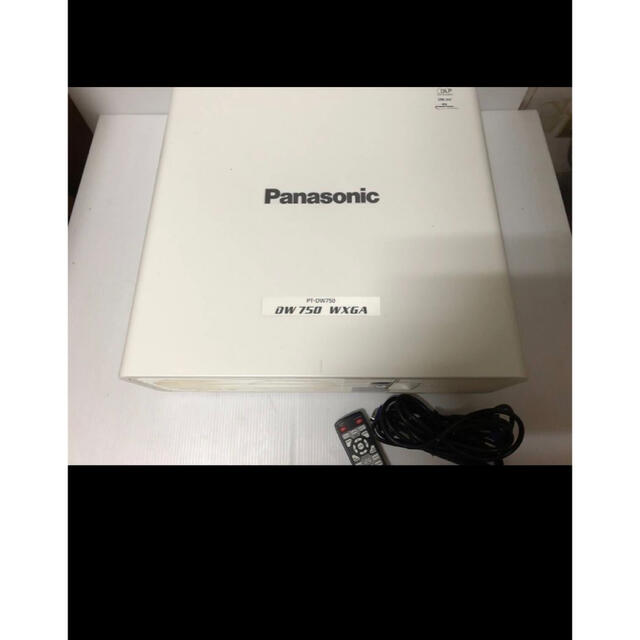 Panasonic PT-DW750JW 高輝度 7000ルーメン HDMI  スマホ/家電/カメラのテレビ/映像機器(プロジェクター)の商品写真