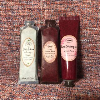 サボン(SABON)のSABON ローシャンプー(グリーン・ローズ)&サンプル2種(シャンプー)