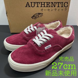 ヴァンズ(VANS)の新品 VANS  AUTHENTIC コーデュロイ 27cm(スニーカー)