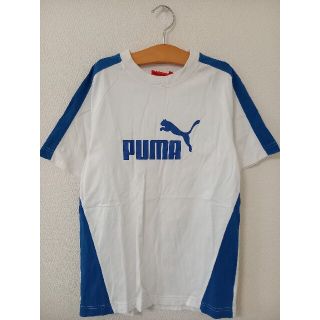 プーマ(PUMA)のプーマ Tシャツ 白 ホワイト 青 ブルー(Tシャツ/カットソー)