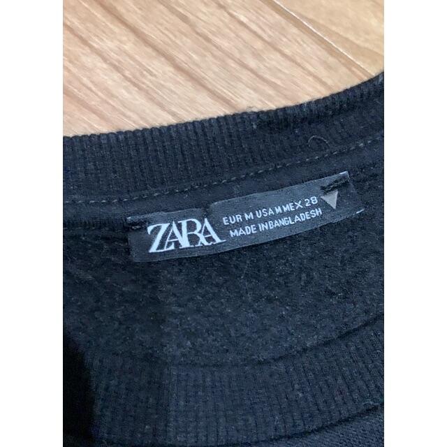 ZARA(ザラ)のザラ 中綿パフスリーブトップス レディースのトップス(カットソー(長袖/七分))の商品写真