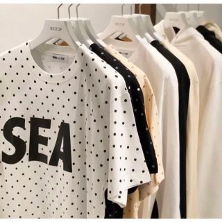 シー(SEA)の白　WIND AND SEA ウィンダンシー ポップアップ限定Tシャツ(Tシャツ/カットソー(半袖/袖なし))