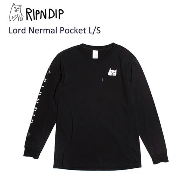 リップンディップ(RIPNDIP)Pocket L/S長袖Tシャツロングスリーブ