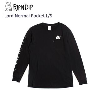 リップンディップ(RIPNDIP)Pocket L/S長袖Tシャツロングスリーブ(Tシャツ/カットソー(七分/長袖))