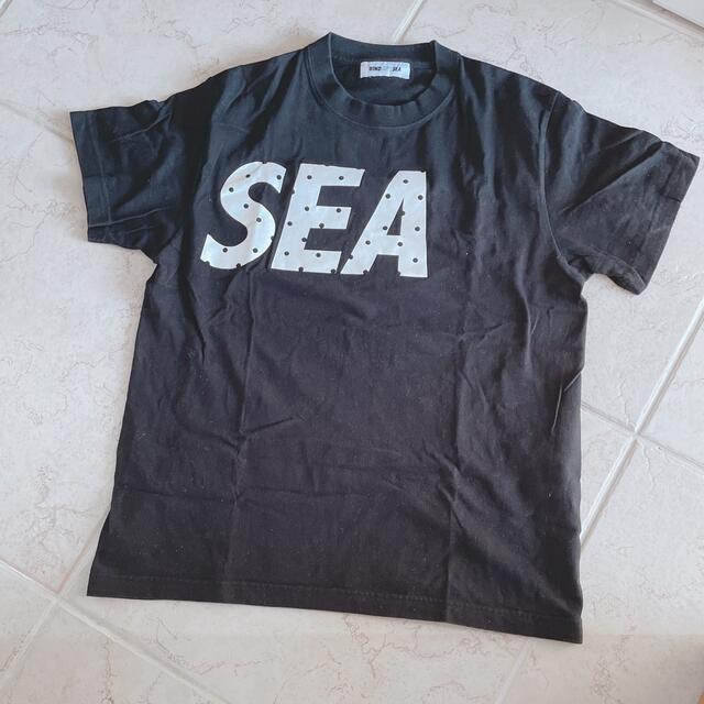 SEA(シー)の黒　WIND AND SEA ウィンダンシー ポップアップ限定Tシャツ メンズのトップス(Tシャツ/カットソー(半袖/袖なし))の商品写真