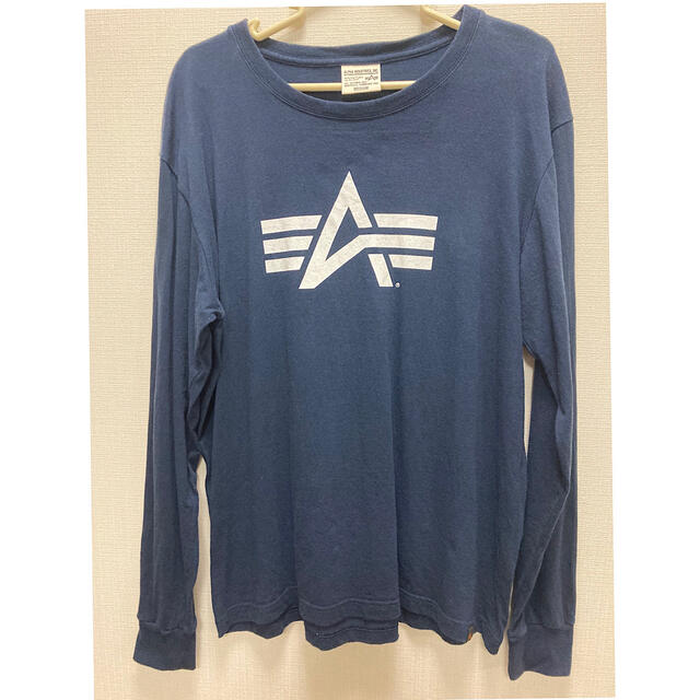 ALPHA INDUSTRIES(アルファインダストリーズ)の【 ALPHA INDUSTRIES (アルファインダストリーズ）長袖シャツ 】 メンズのトップス(Tシャツ/カットソー(七分/長袖))の商品写真