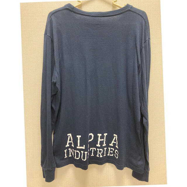 ALPHA INDUSTRIES(アルファインダストリーズ)の【 ALPHA INDUSTRIES (アルファインダストリーズ）長袖シャツ 】 メンズのトップス(Tシャツ/カットソー(七分/長袖))の商品写真