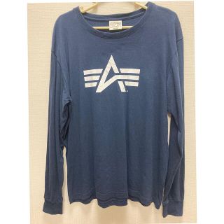 アルファインダストリーズ(ALPHA INDUSTRIES)の【 ALPHA INDUSTRIES (アルファインダストリーズ）長袖シャツ 】(Tシャツ/カットソー(七分/長袖))