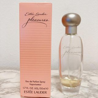 エスティローダー(Estee Lauder)の美品　エスティローダー プレジャーズ オーデパヒューム　スプレー　50ml(香水(女性用))