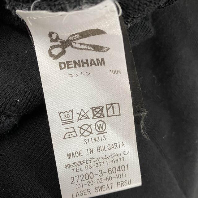 DENHAM(デンハム)のDENHAM X LASER 3.14 コラボスウェット(ブラック) メンズのトップス(スウェット)の商品写真