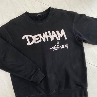 デンハム(DENHAM)のDENHAM X LASER 3.14 コラボスウェット(ブラック)(スウェット)