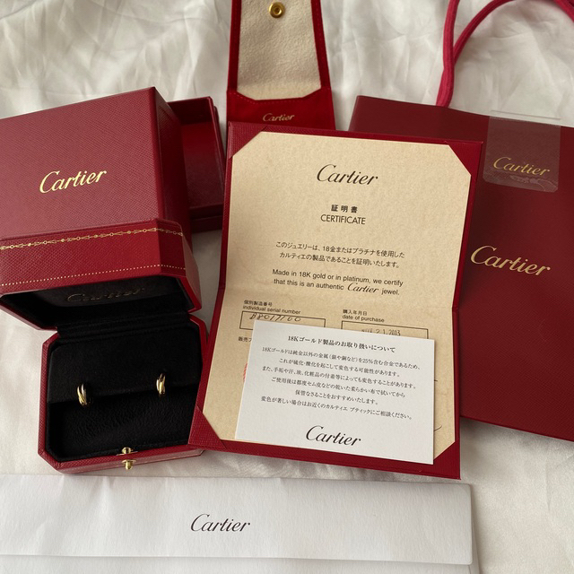 Cartier(カルティエ)のみーさま宜しくお願いいたします。 レディースのアクセサリー(ピアス)の商品写真