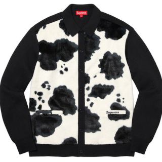 シュプリーム(Supreme)の新品未開封　supreme cow print cardigan M(カーディガン)