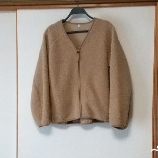 ユニクロ(UNIQLO)のユニクロ　　ボアブルゾン　[L]サイズ(その他)